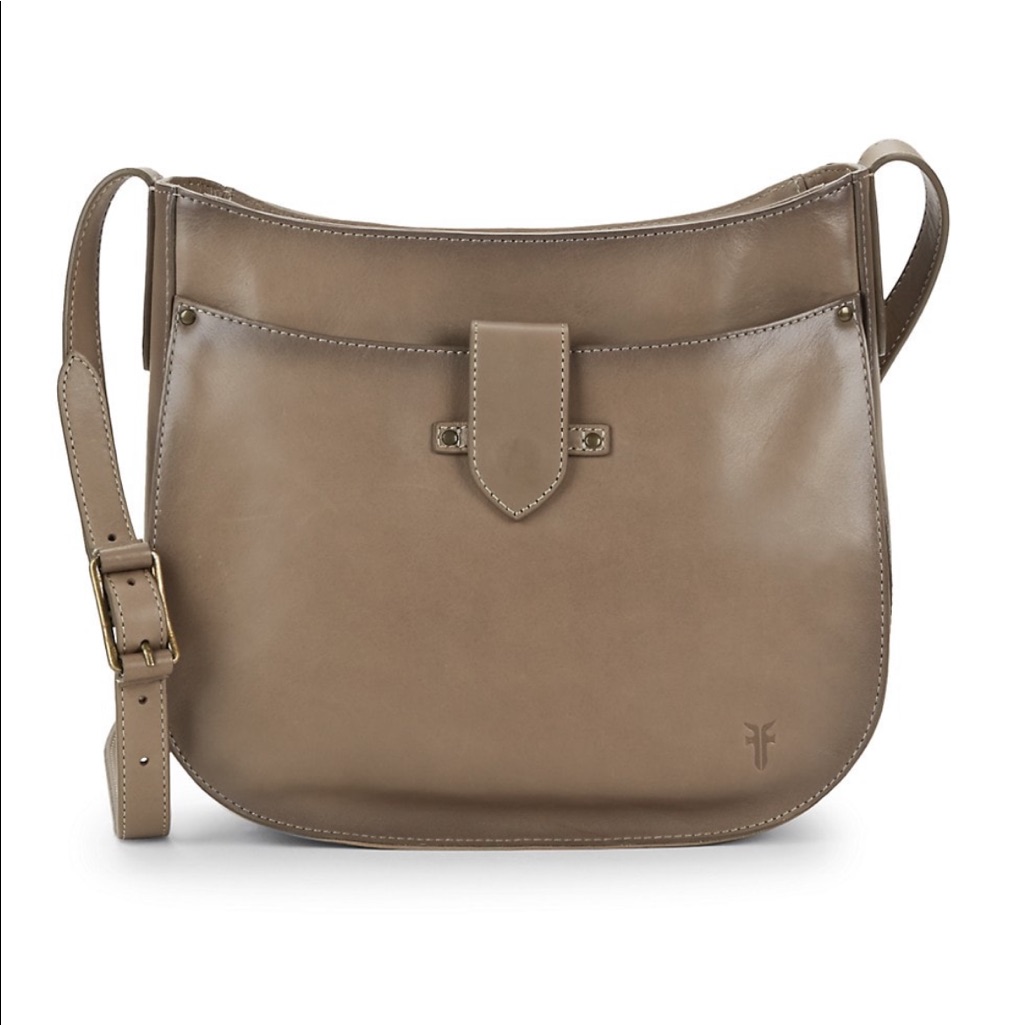 Frye Olivia Large Leather Crossbody Bag